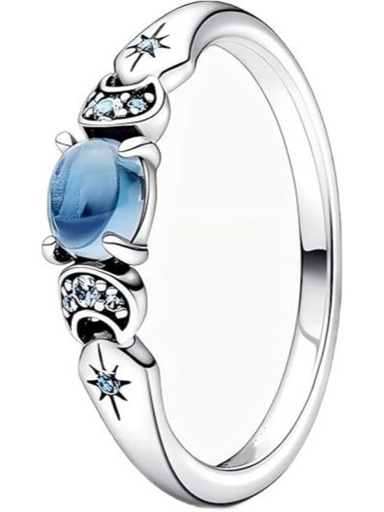 GENUINE PANDORA x DISNEY Aladdin Princess Jasmine Ring  Aladdin Princess Jasmine Ring Fit Fashion Ring 925 Sterling Silver Jewelry